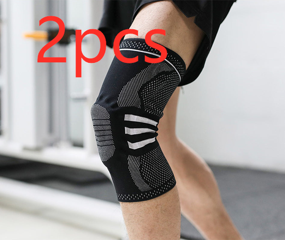 Professional Sports Knee Brace with Adjustable Straps for Running and Fitness Protection