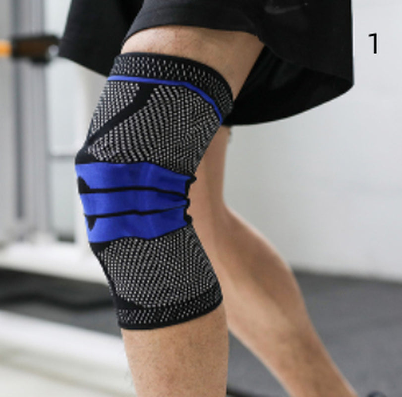 Professional Sports Knee Brace with Adjustable Straps for Running and Fitness Protection