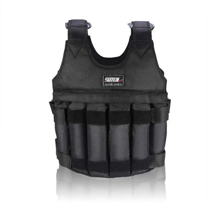 Adjustable Weighted Vest for Fitness Training - 20Kg to 50Kg Capacity, Ideal for Gym Workouts and Boxing