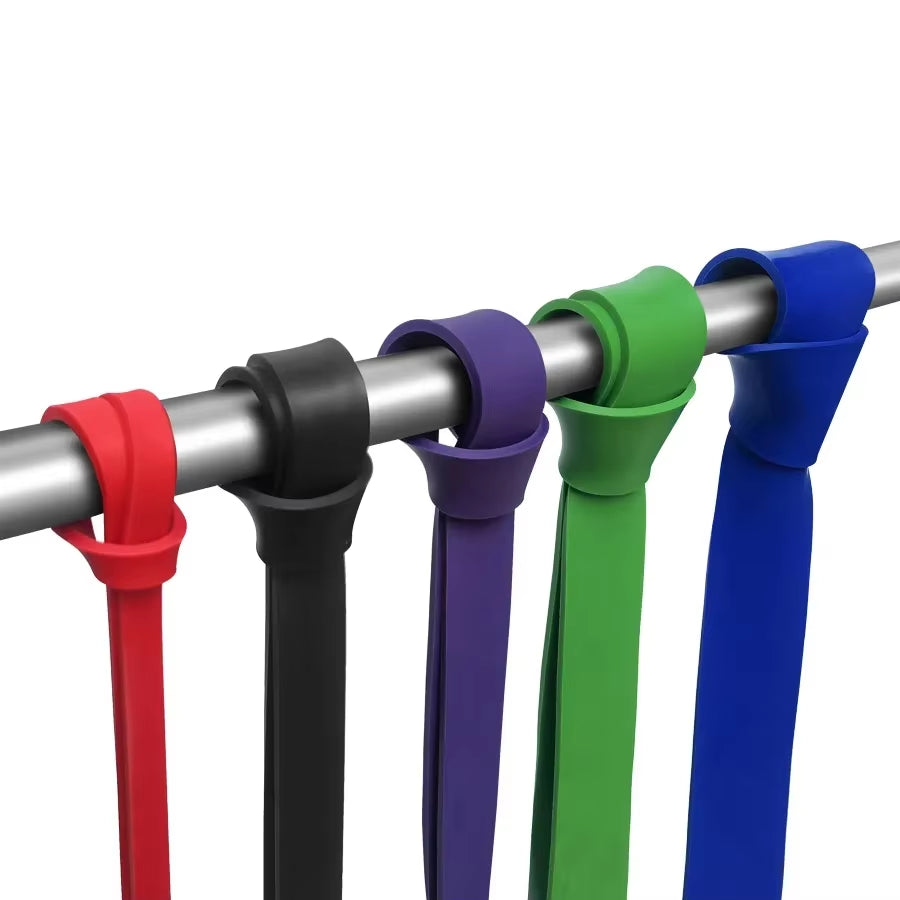 Heavy-Duty Latex Resistance Bands for Pull-Up Assistance and Pilates Workouts - Ideal for Home Fitness and Body Shaping