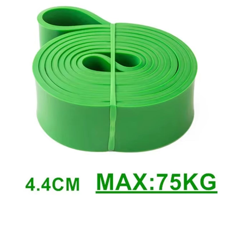 Heavy-Duty Latex Resistance Bands for Pull-Up Assistance and Pilates Workouts - Ideal for Home Fitness and Body Shaping