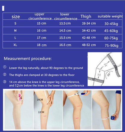 Professional Sports Knee Brace with Adjustable Straps for Running and Fitness Protection