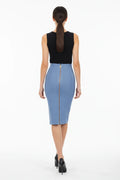 Knitted Bandage Pencil Skirt