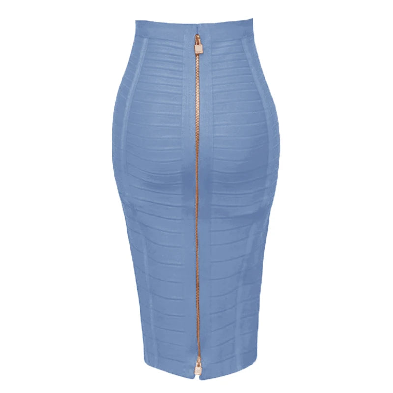 Knitted Bandage Pencil Skirt