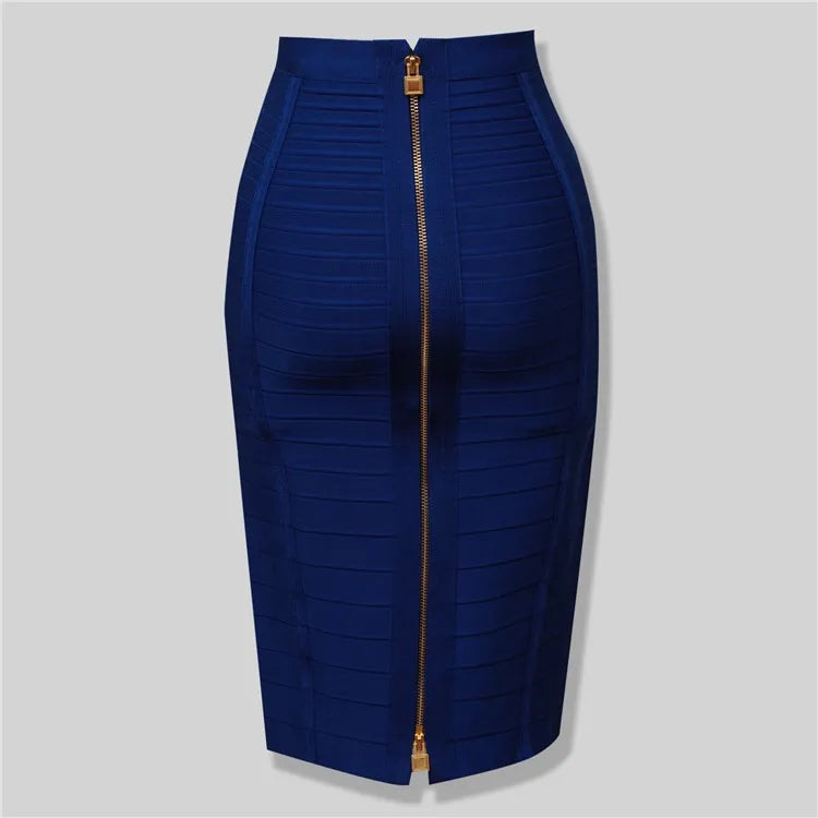 Knitted Bandage Pencil Skirt
