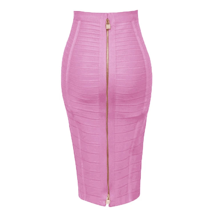 Knitted Bandage Pencil Skirt