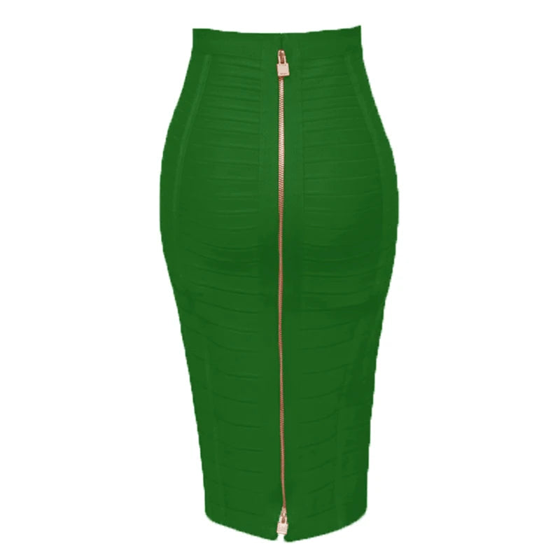 Knitted Bandage Pencil Skirt