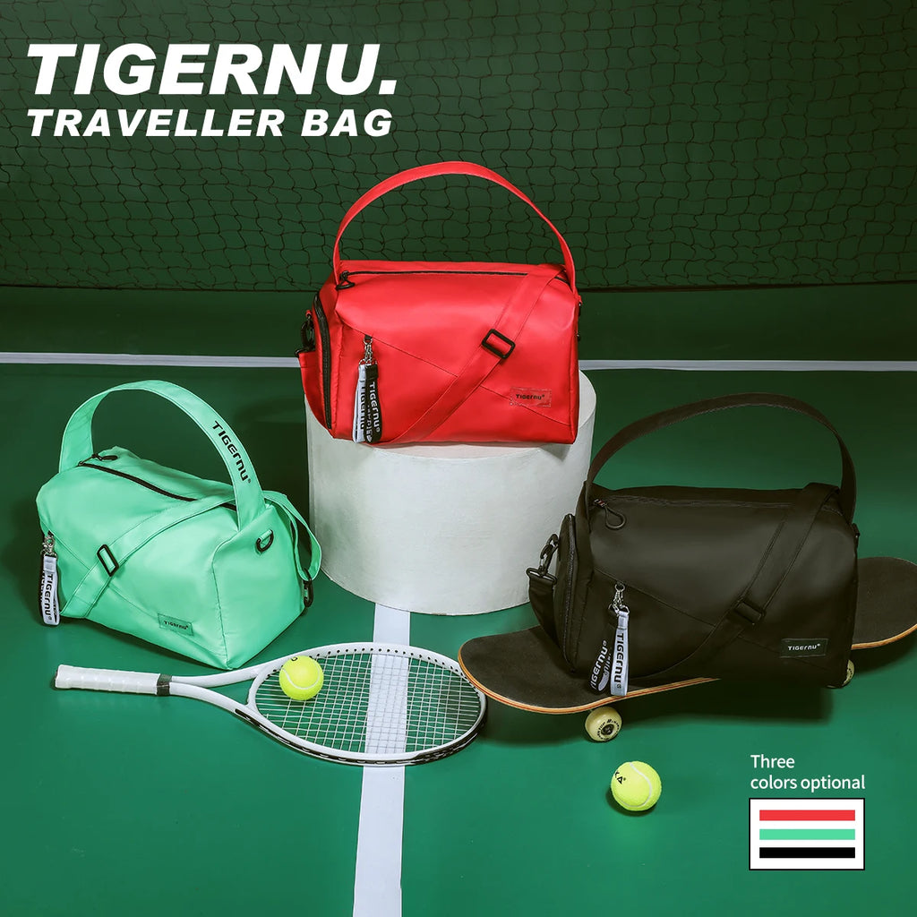 Women's Sports Gym Duffel Bag with Shoe Compartment