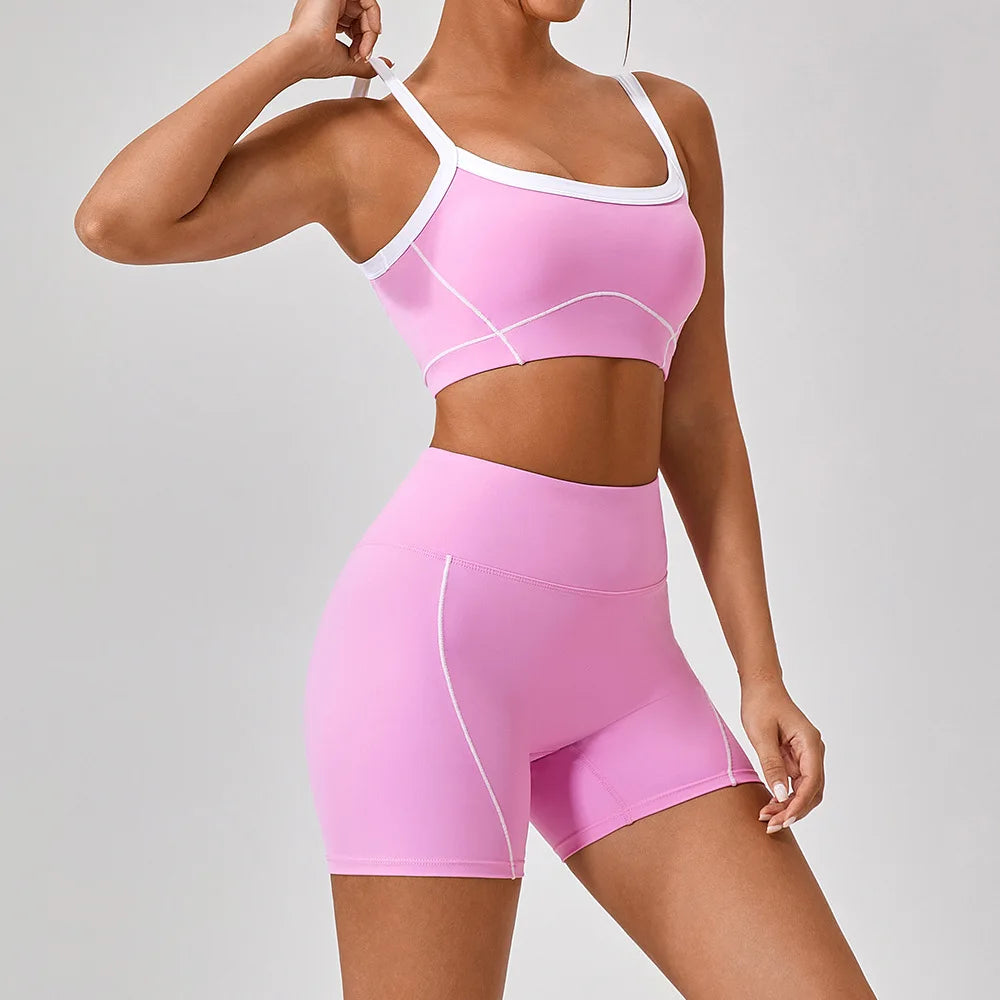 Y2K Cropped Tank & Skort Set