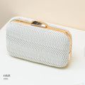 Casual Woven Straw Clutch Shoulder Bag for Women