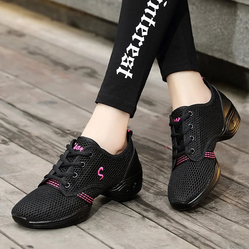 Women's summer sneakers breathable dance shoes, modern dance shoes, summer