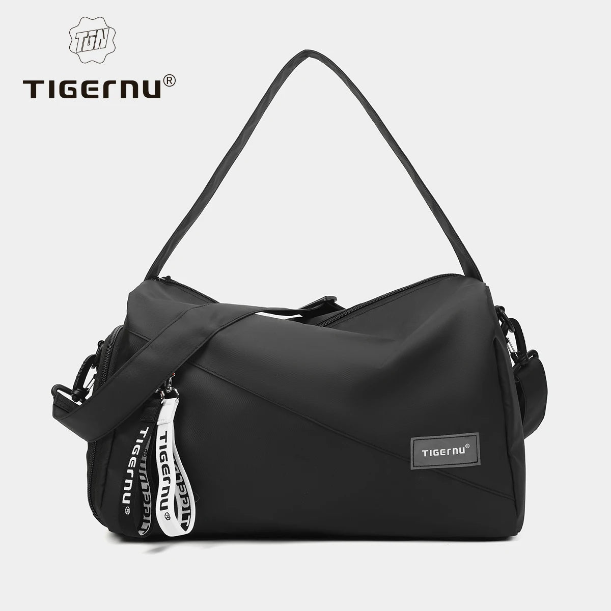 Women's Sports Gym Duffel Bag with Shoe Compartment