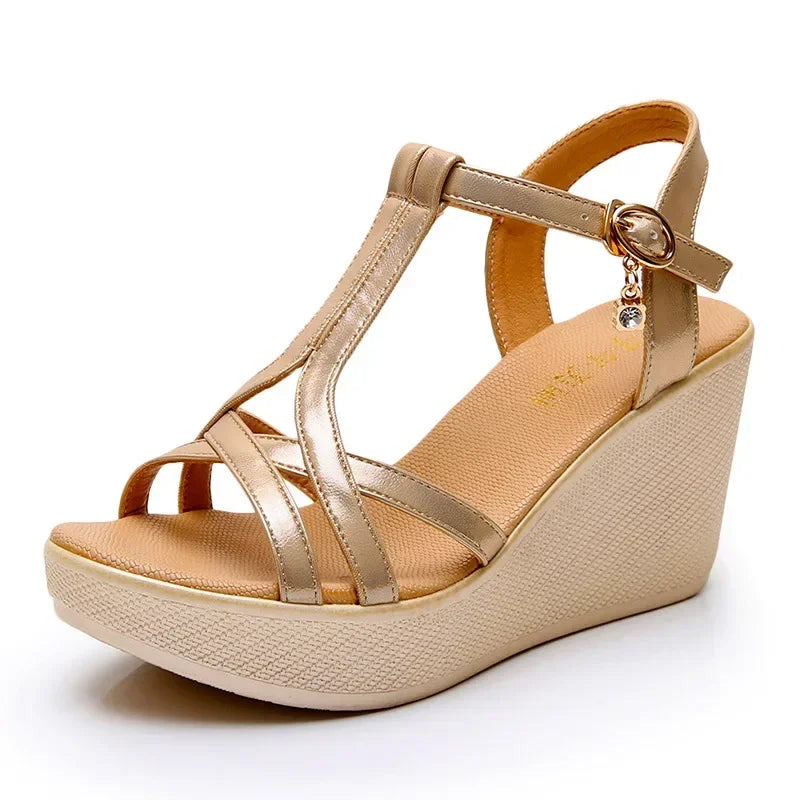Comfortable Chunky Platform Wedge Sandals for Office Beach Mom Size 32-43