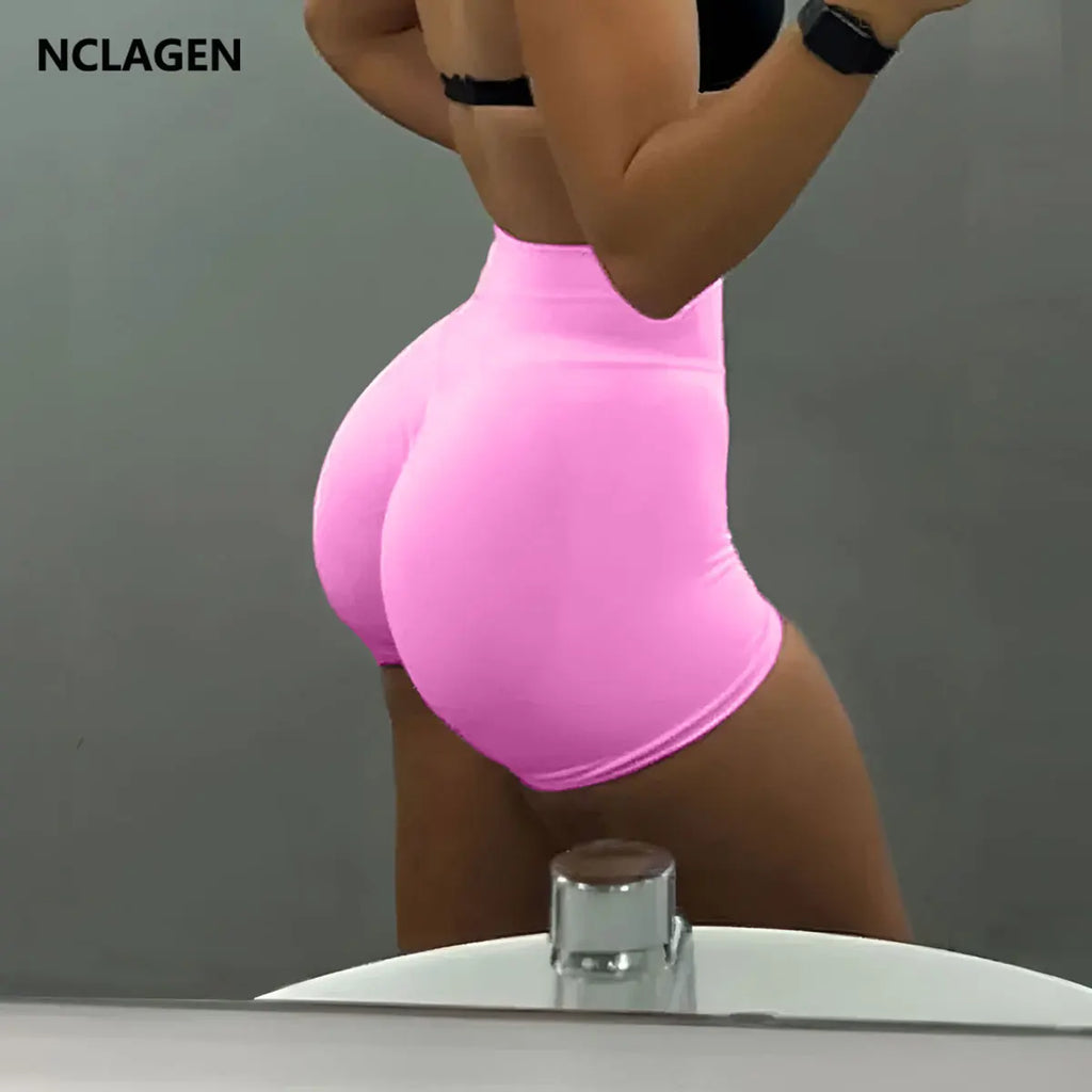 Seamless Scrunch Butt Gym Shorts
