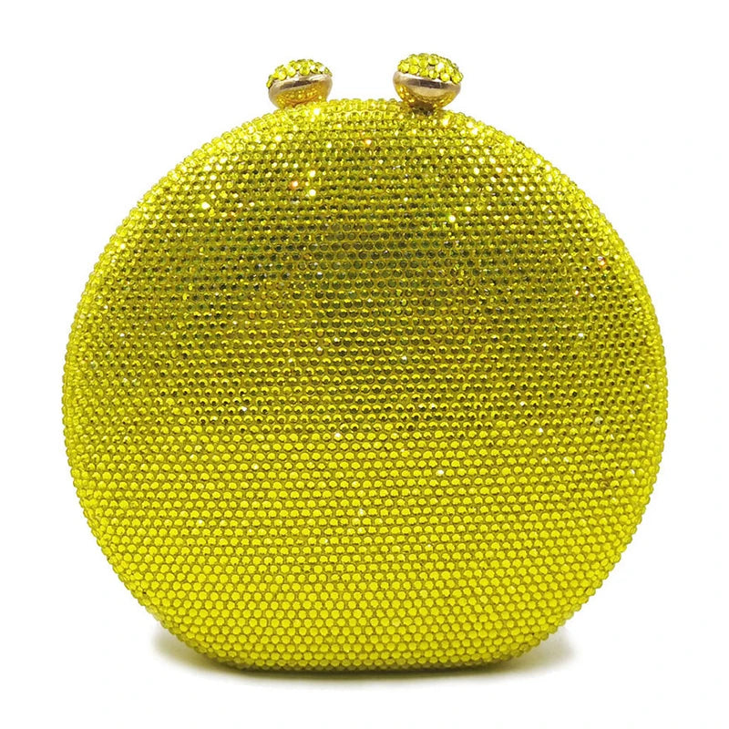 Flower Crystal Evening Bag for Women