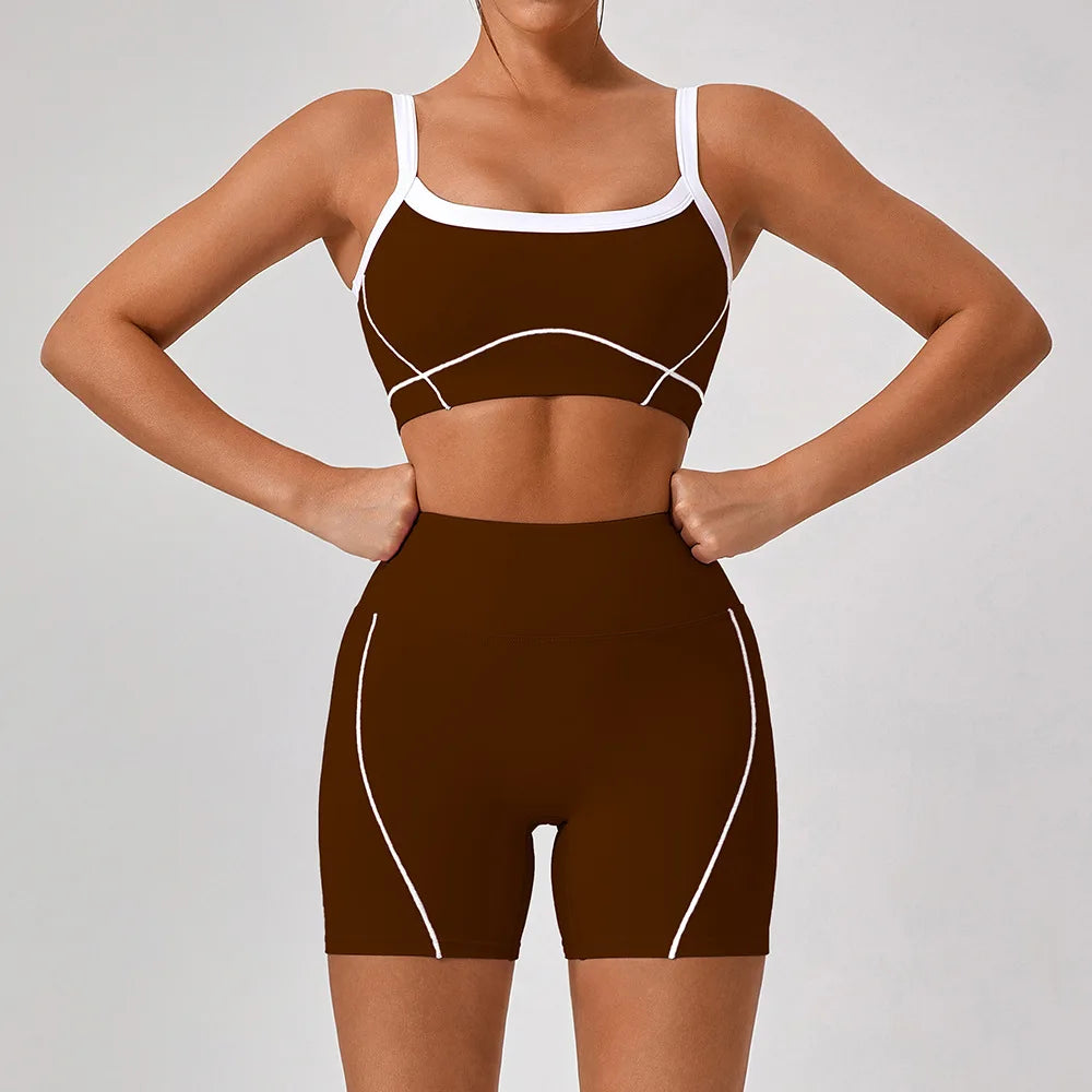 Y2K Cropped Tank & Skort Set