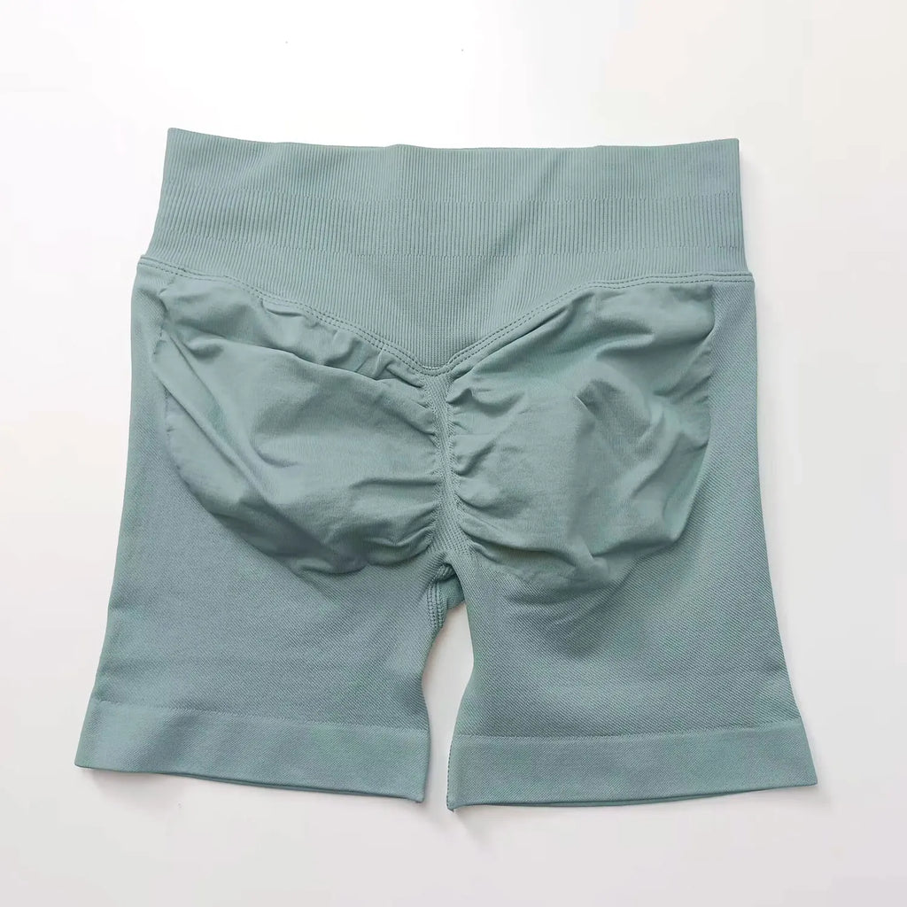Seamless Scrunch Butt Gym Shorts