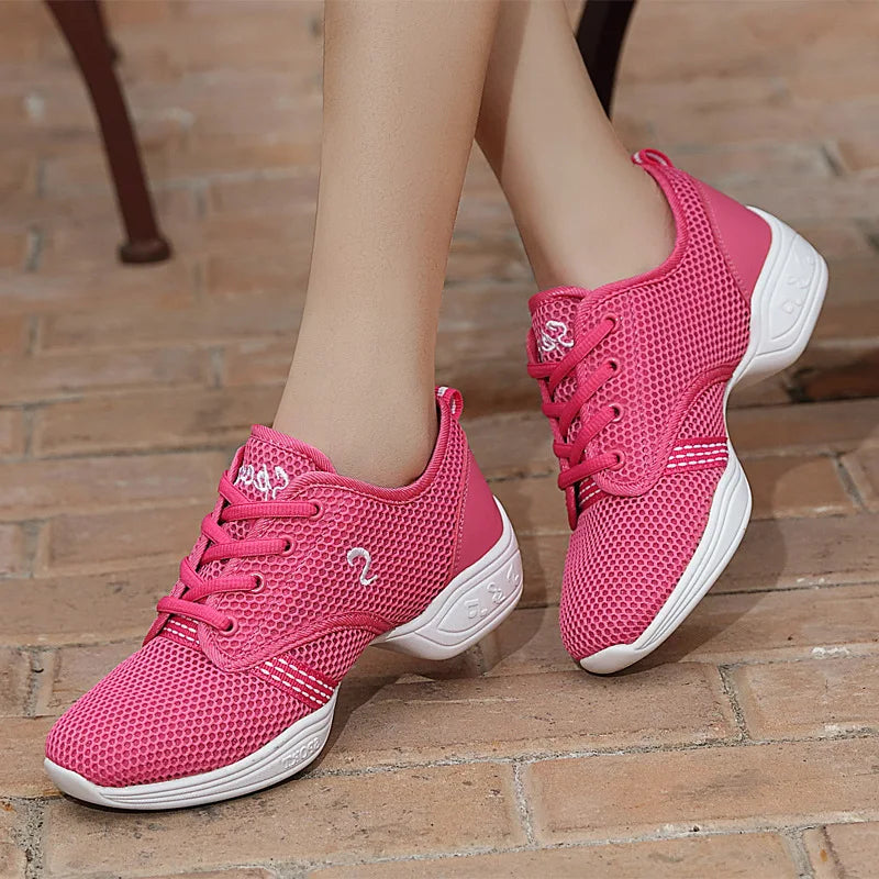 Women's summer sneakers breathable dance shoes, modern dance shoes, summer