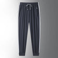 Ice Silk Casual Jogger Trousers