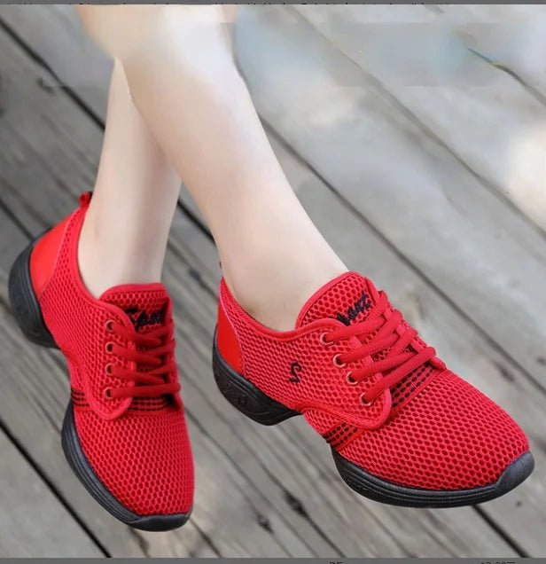 Women's summer sneakers breathable dance shoes, modern dance shoes, summer