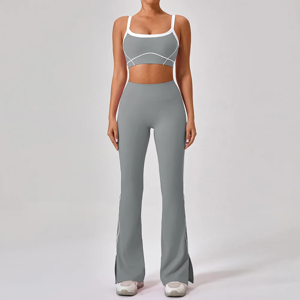 Y2K Cropped Tank & Skort Set