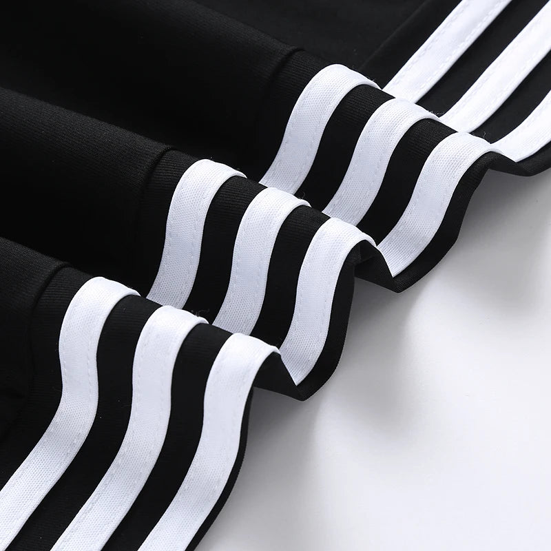Ice Silk Casual Jogger Trousers
