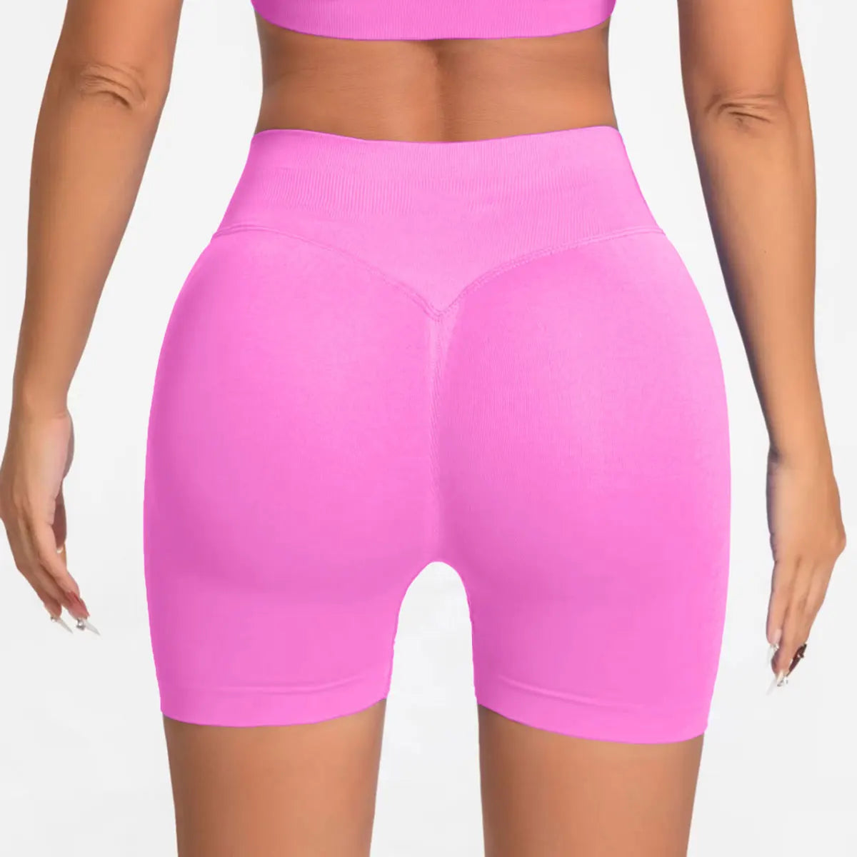 Seamless Scrunch Butt Gym Shorts
