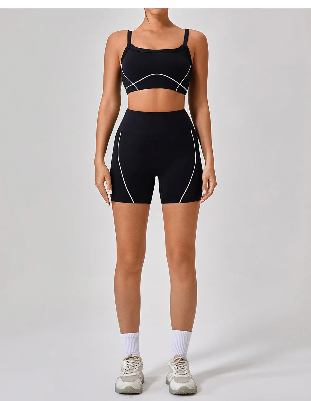 Y2K Cropped Tank & Skort Set