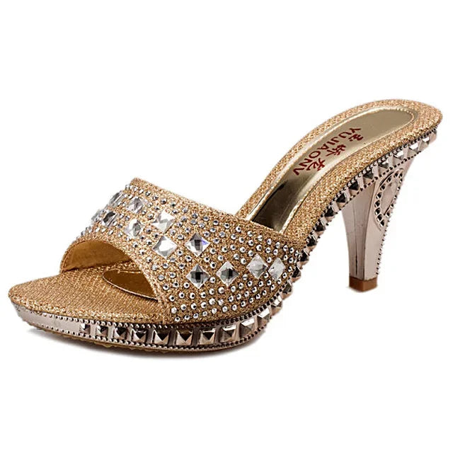 Eilyken Pointed Toe Thin High Heel Ankle Strap Sandals for Women