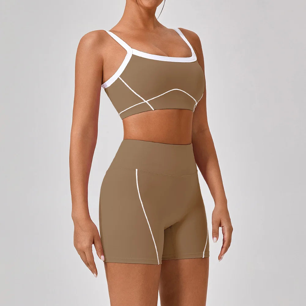 Y2K Cropped Tank & Skort Set