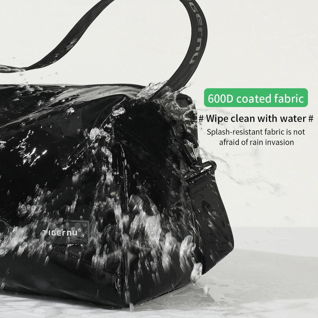 Women's Sports Gym Duffel Bag with Shoe Compartment