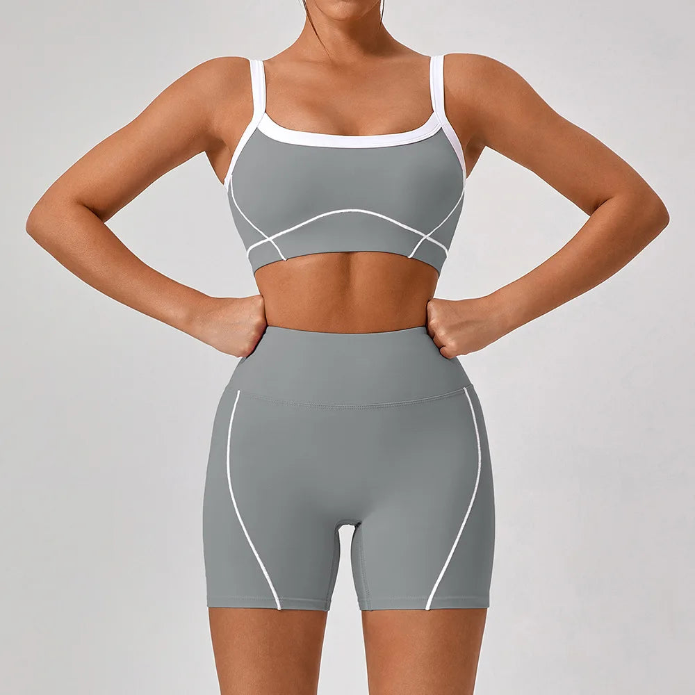 Y2K Cropped Tank & Skort Set
