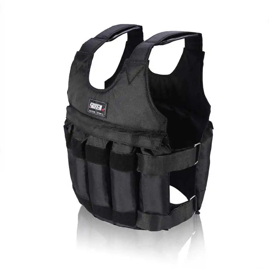 Adjustable Weighted Vest for Fitness Training - 20Kg to 50Kg Capacity, Ideal for Gym Workouts and Boxing