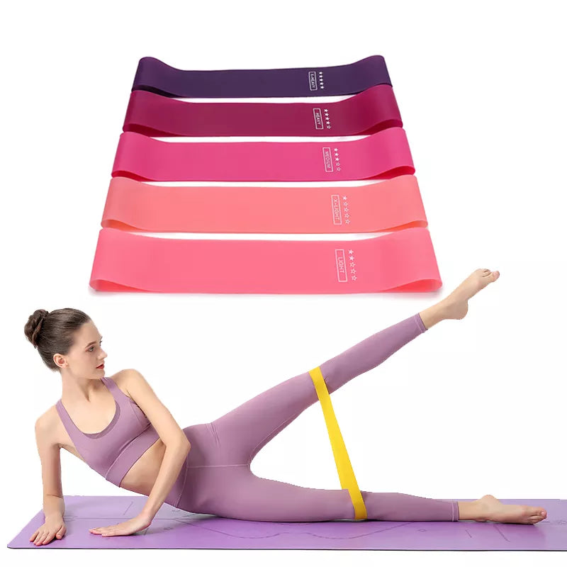 Professional Portable Fitness Resistance Bands for Yoga, Pilates, and Crossfit Training