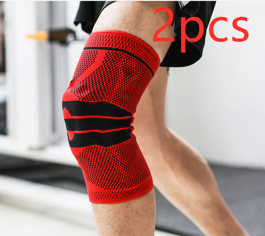Professional Sports Knee Brace with Adjustable Straps for Running and Fitness Protection